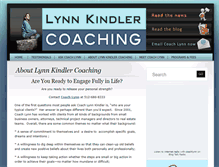 Tablet Screenshot of lynnkindlercoaching.com